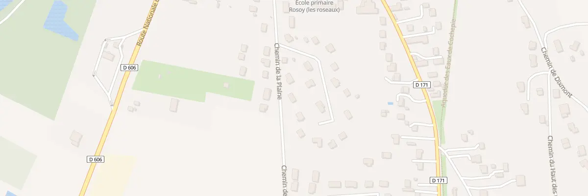 Plan du 17 Che de la Plaine à Rosoy