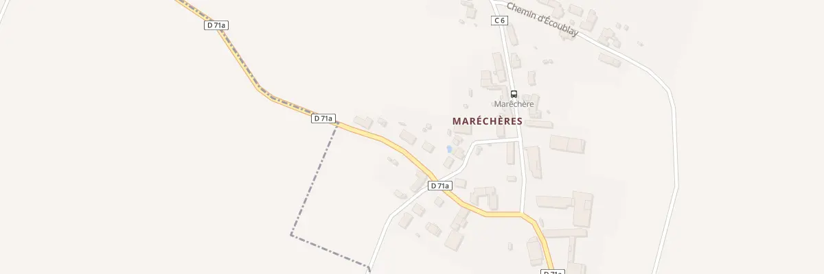 Plan du 8 Rte de Champcenest aux Marêts