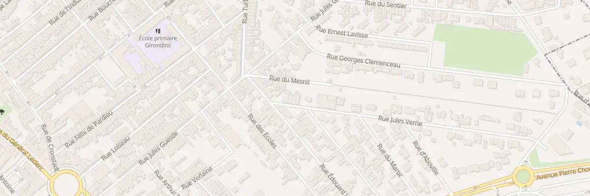 Plan du 9 Rue Jules Verne à Saint-Quentin