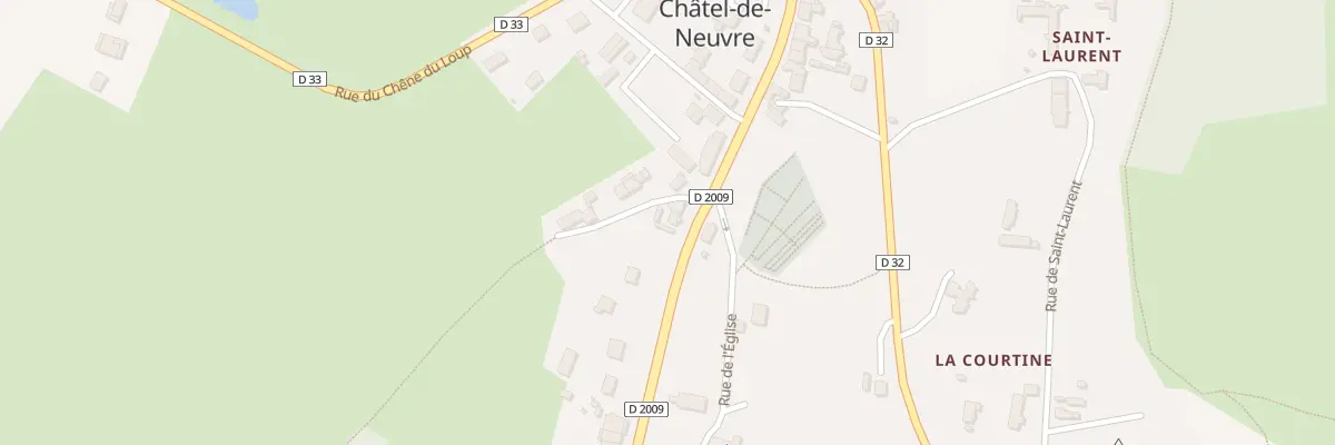 Plan du 26 Rue de Saint-Pourçain à Châtel-de-Neuvre