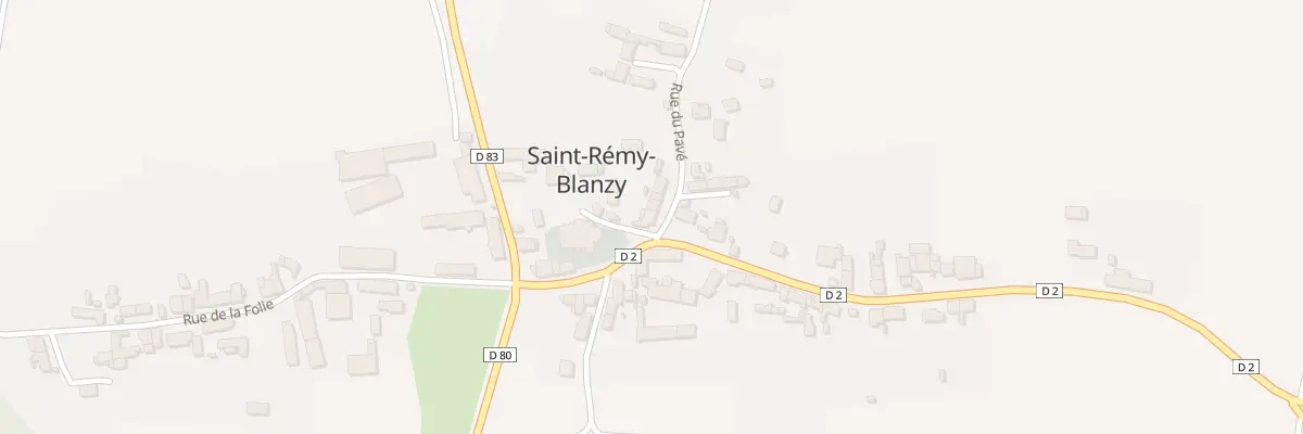 Plan du 1 Rue de l’Eglise à Saint-Rémy-Blanzy