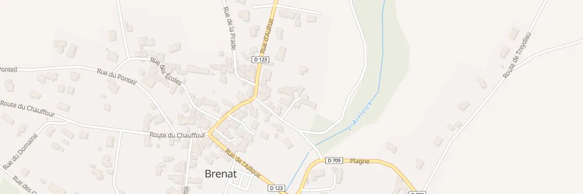 Plan du 9001 Imp de la Forge à Brenat