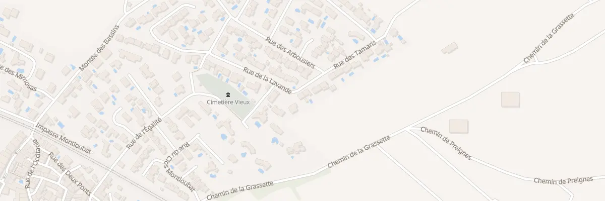 Plan du 25 Rue des Tamaris à Cers