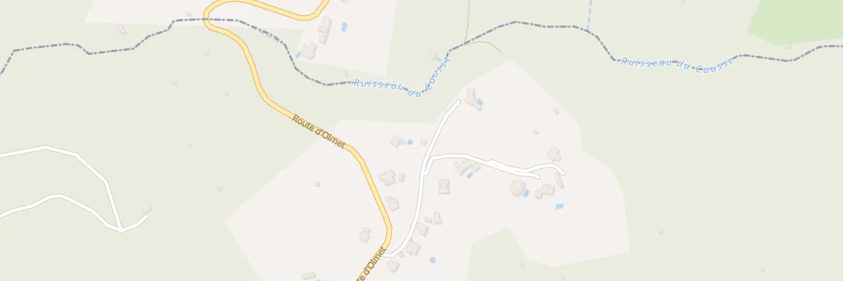 Plan du 240 Che Vieux Chemin à Olmet-et-Villecun