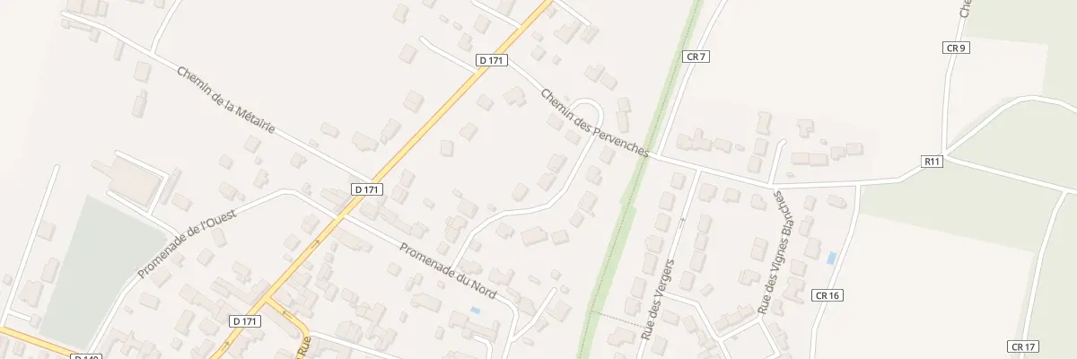 Plan du 7 Rue des Closeaux à Véron