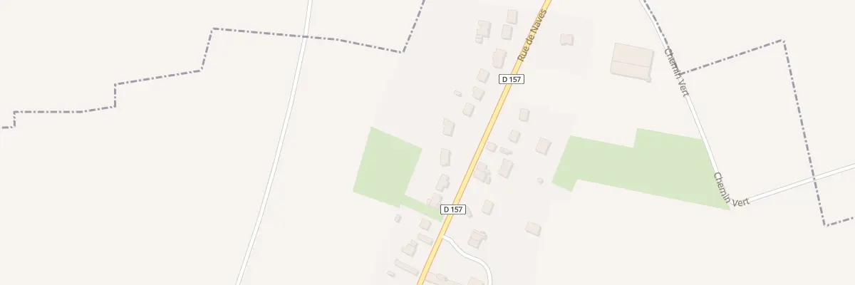 Plan du 25B Rue de Naves à Cagnoncles
