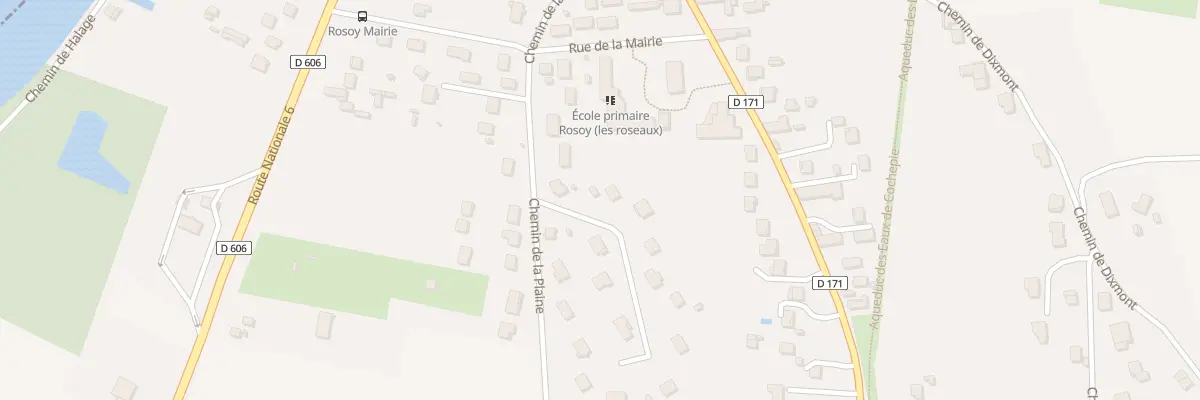 Plan du 1 Rue des Roseaux à Rosoy
