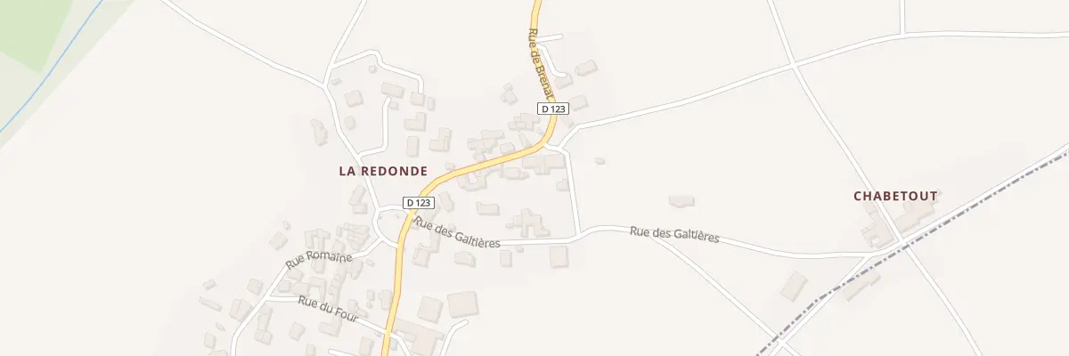 Plan du 4 Rue de Brenat (la Redonde) à Brenat