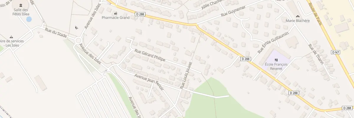 Plan du 27 Rue Gerard Philippe à Avermes