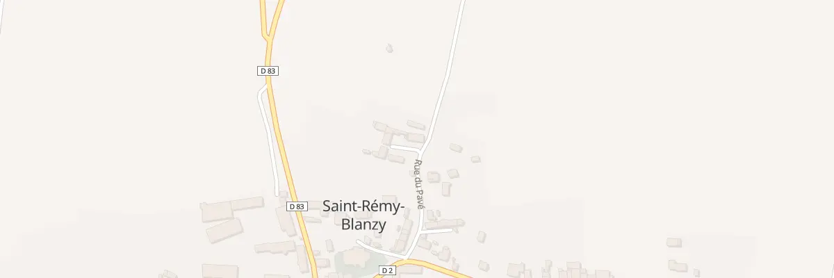 Plan du 6 Rue du Pavé à Saint-Rémy-Blanzy