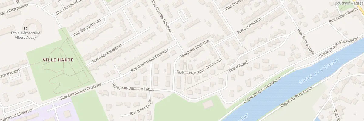 Plan du 105 Rue Jules Michelet à Bouchain