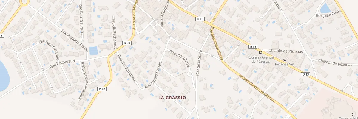 Plan du 11 Rue d’Occitanie à Roujan