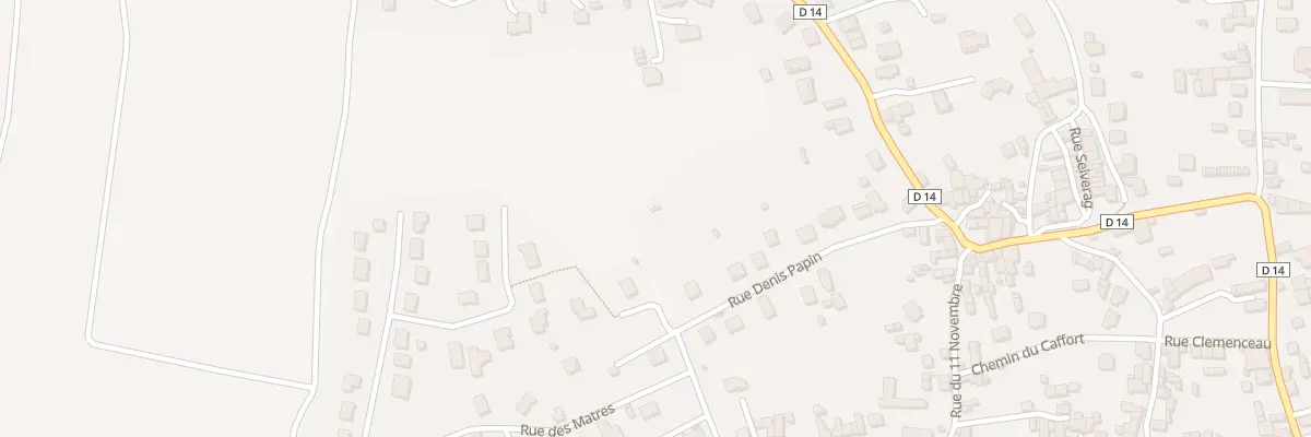 Plan du 20 Rue Denis Papin à Sainte-Florine