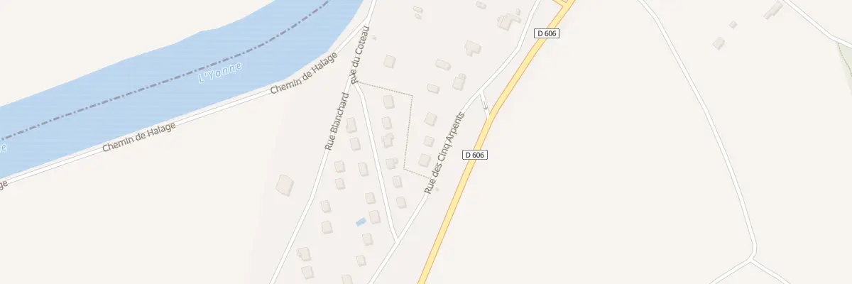 Plan du 4 Rue des Cinq Arpents à Villevallier