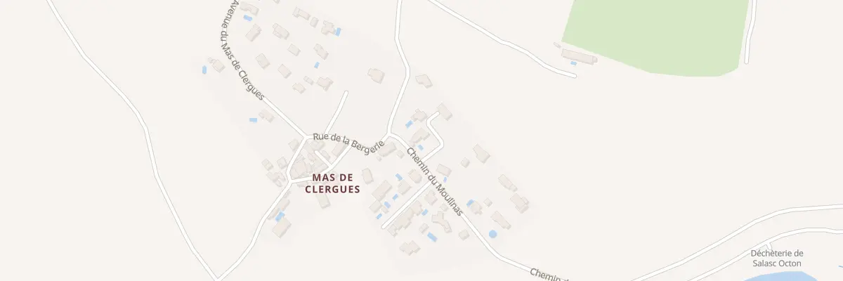 Plan du 5 Che du Moulinas à Octon