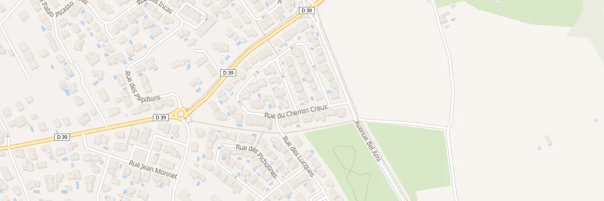 Plan du 21 Rue Cavée à Servian