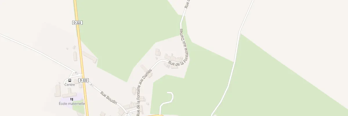 Plan du 20 Rue de la Fontaine aux Dames à Hondevilliers