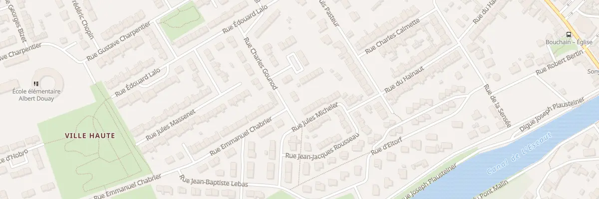 Plan du 32 Rue Charles Gounod à Bouchain