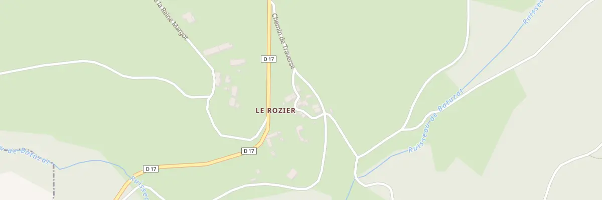 Plan du 5115 Rozier à Beaumont