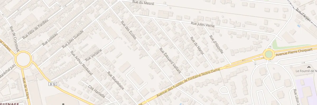 Plan du 60 Rue Edouard Vaillant à Saint-Quentin