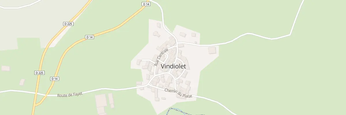 Plan du 3 Rue de l’école à Sallèdes