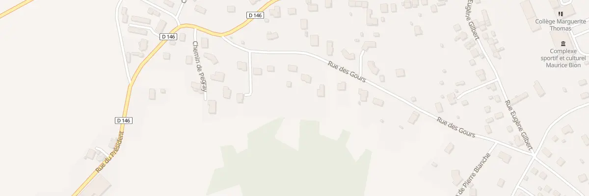 Plan du 27 Rue des Gours à Sainte-Florine