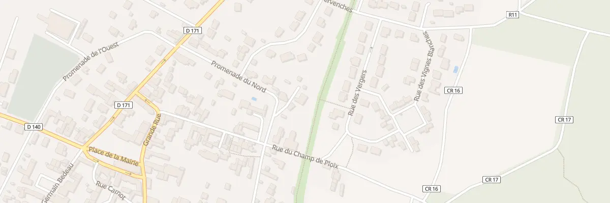 Plan du 3Y Prom de l’Est à Véron