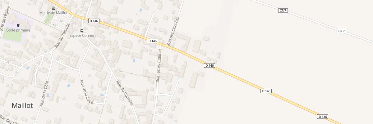 Plan du 26 Gr Grande Rue à Maillot