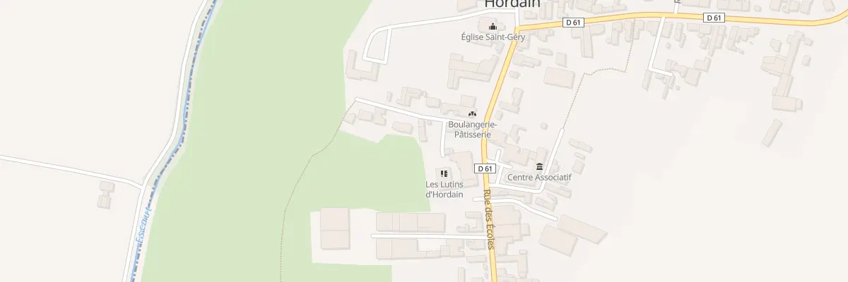 Plan du 4 Rue du Marais à Hordain