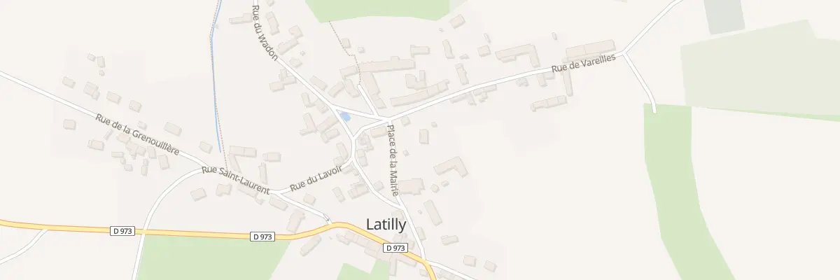 Plan du 4 Pl de la Mairie à Latilly
