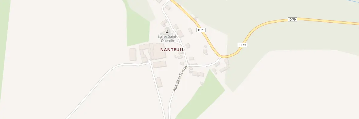 Plan du 6 Rue du Moulin à Vichel-Nanteuil