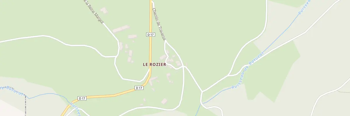Plan du 5092A Rozier à Beaumont
