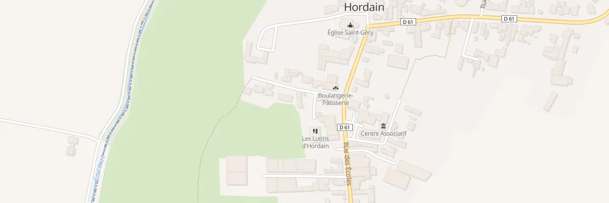 Plan du 2 Rue du Marais à Hordain
