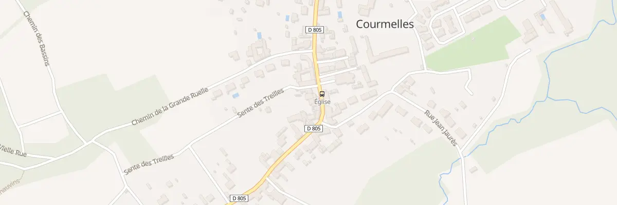 Plan du 1014 Rue Gambetta à Courmelles