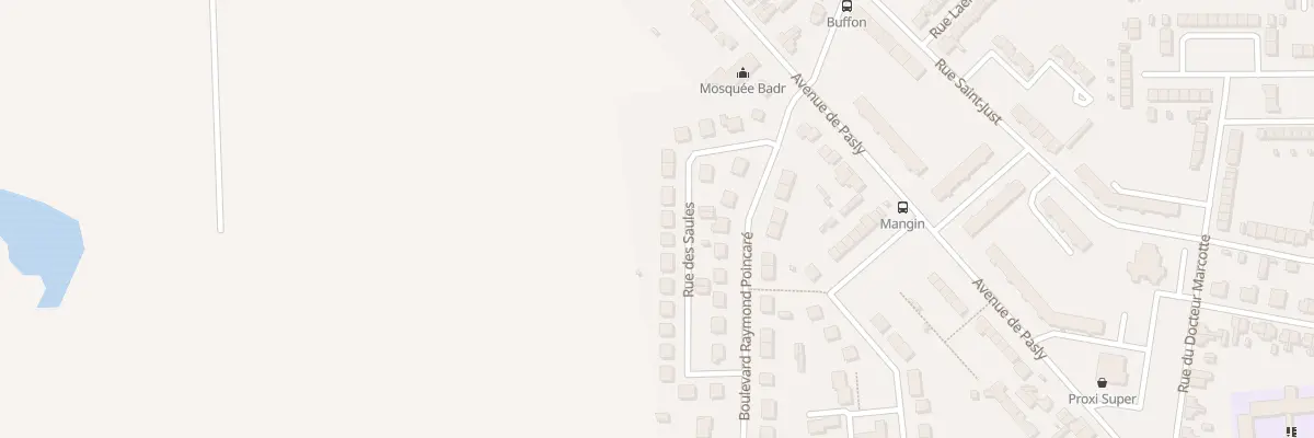 Plan du 14 Rue des Saules à Soissons