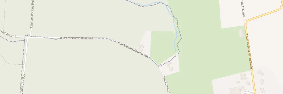 Plan du 5001 Rue du Ghien à Beuvry-la-Forêt
