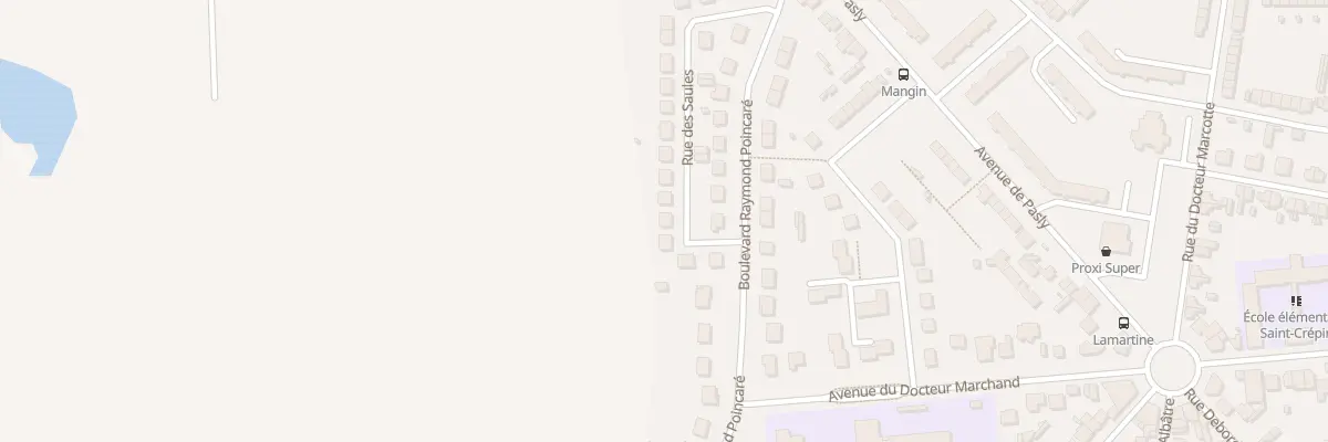 Plan du 26 Rue des Saules à Soissons