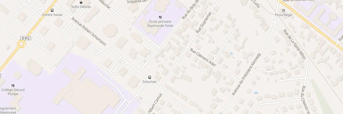Plan du 26 Rue Guynemer à Soissons