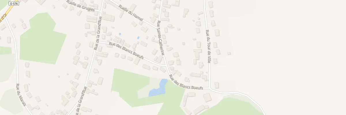 Plan du 19 Rue Ste Catherine à Urvillers
