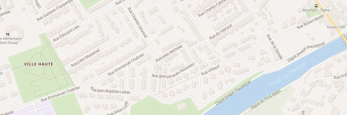Plan du 39 Rue Jules Michelet à Bouchain