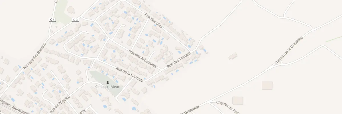 Plan du 4 Rue des Tamaris à Cers