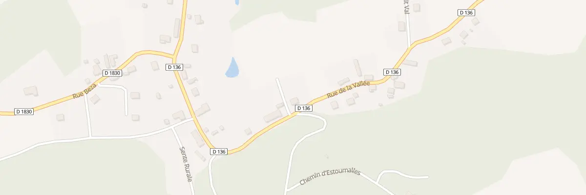 Plan du 20 Rue de la Vallée à Crécy-au-Mont