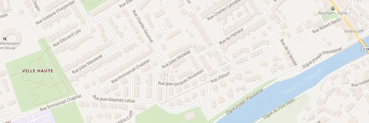 Plan du 35 Rue Jules Michelet à Bouchain