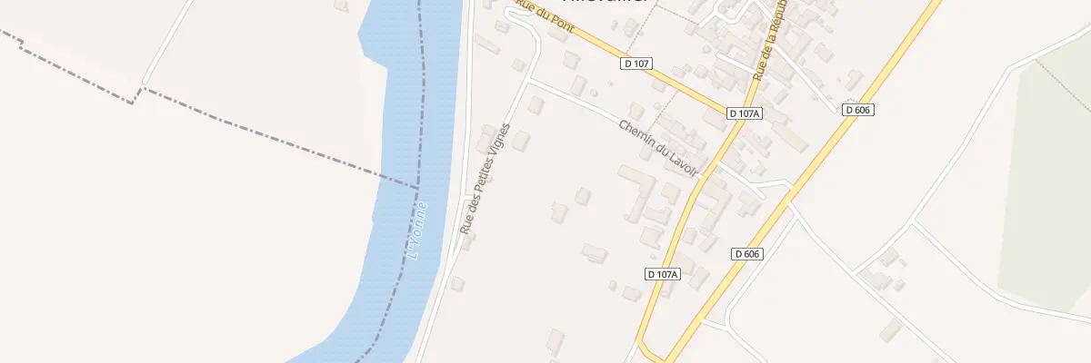 Plan du 12B Rue des Petites Vignes à Villevallier