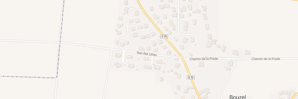 Plan du 6 Lot les Chaumettes à Bouzel