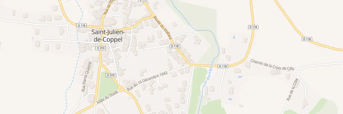 Plan du 5072 Rte du Viallard St Julien à Saint-Julien-de-Coppel