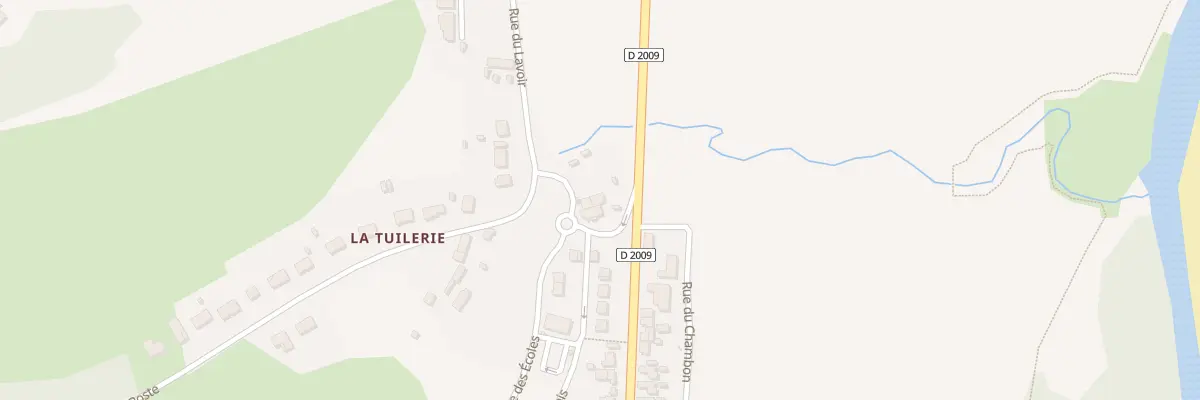 Plan du 2 Rue de la Vieille Poste à Châtel-de-Neuvre