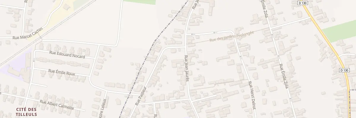 Plan du 215 Rue Jean Jaurès à Erre