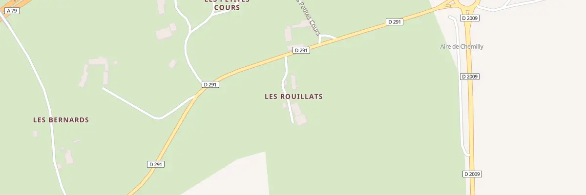Plan du 5073 Les Rouillats à Chemilly