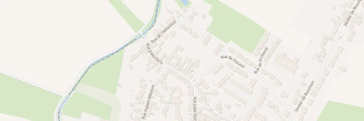 Plan du 33 Rue Jules Ferry à Hordain